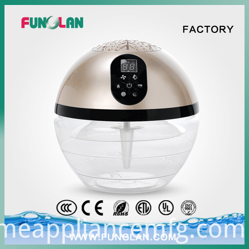 Funglan Kj-167 Globe Water Air Purifier Freshener with Ionizer